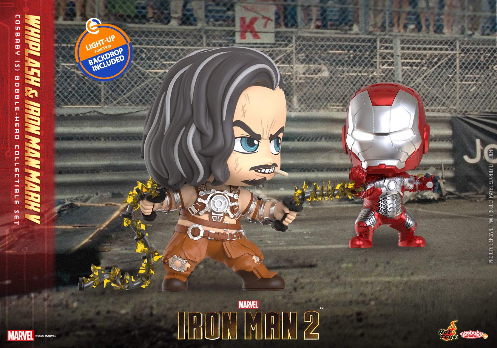 【激レア】コスベイビー アイアンマンマーク５&ウィップラッシュ 2体セット 激レア】コスベイビー アイアンマンマーク5&ウィップラッシュ 2